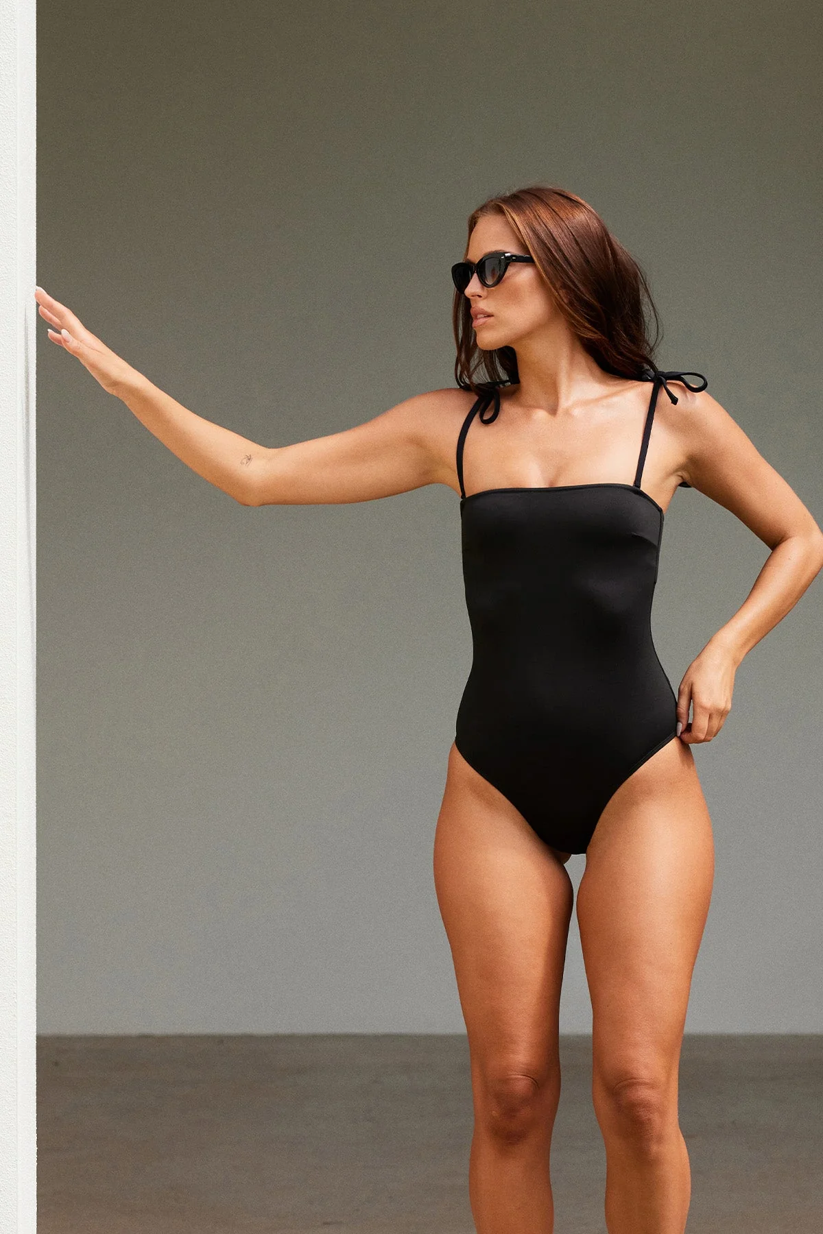 Classic Strapless One Piece BLACK - Image 15