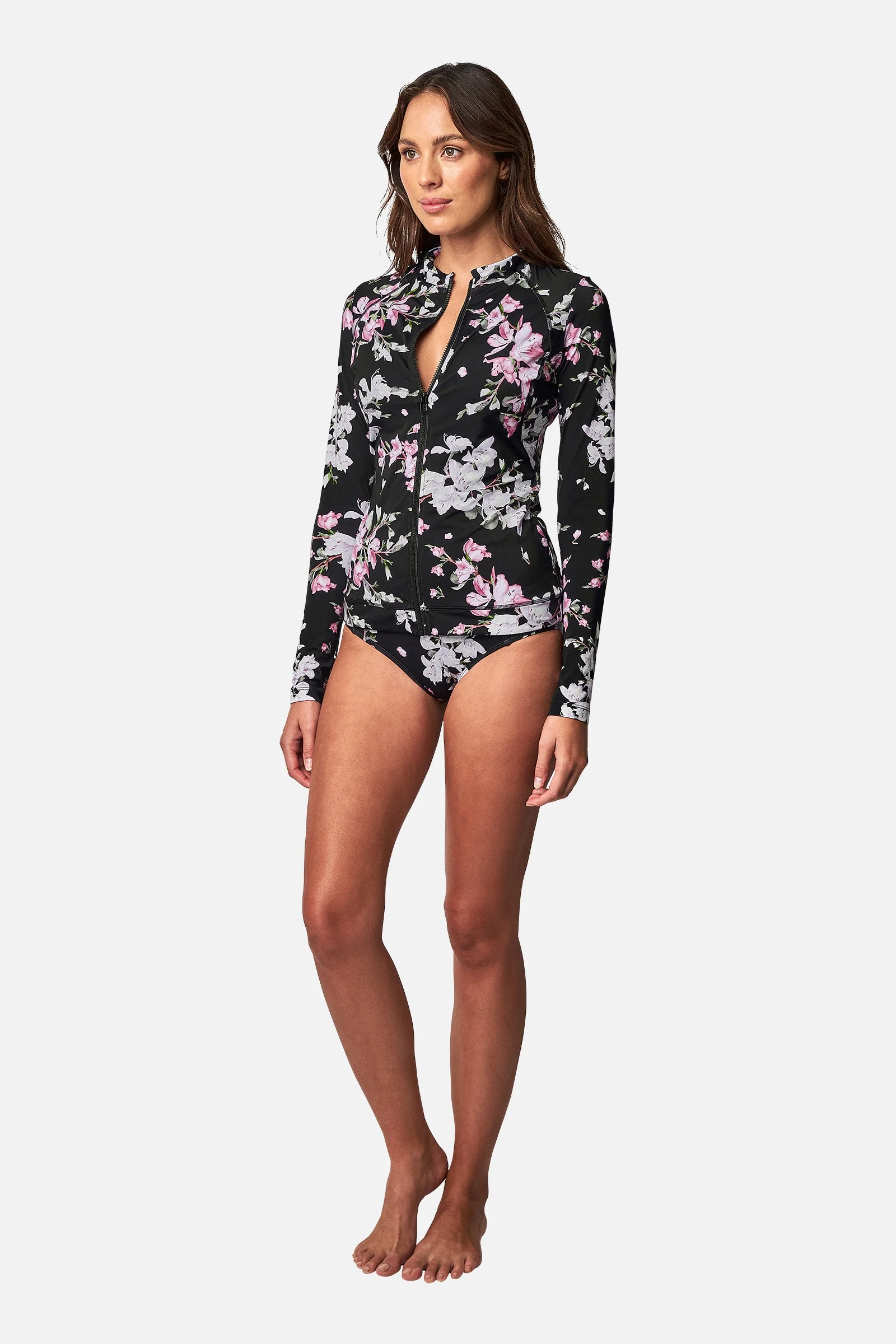 Original Sexie Rashie Top BAUHINIA BLACK - Image 4