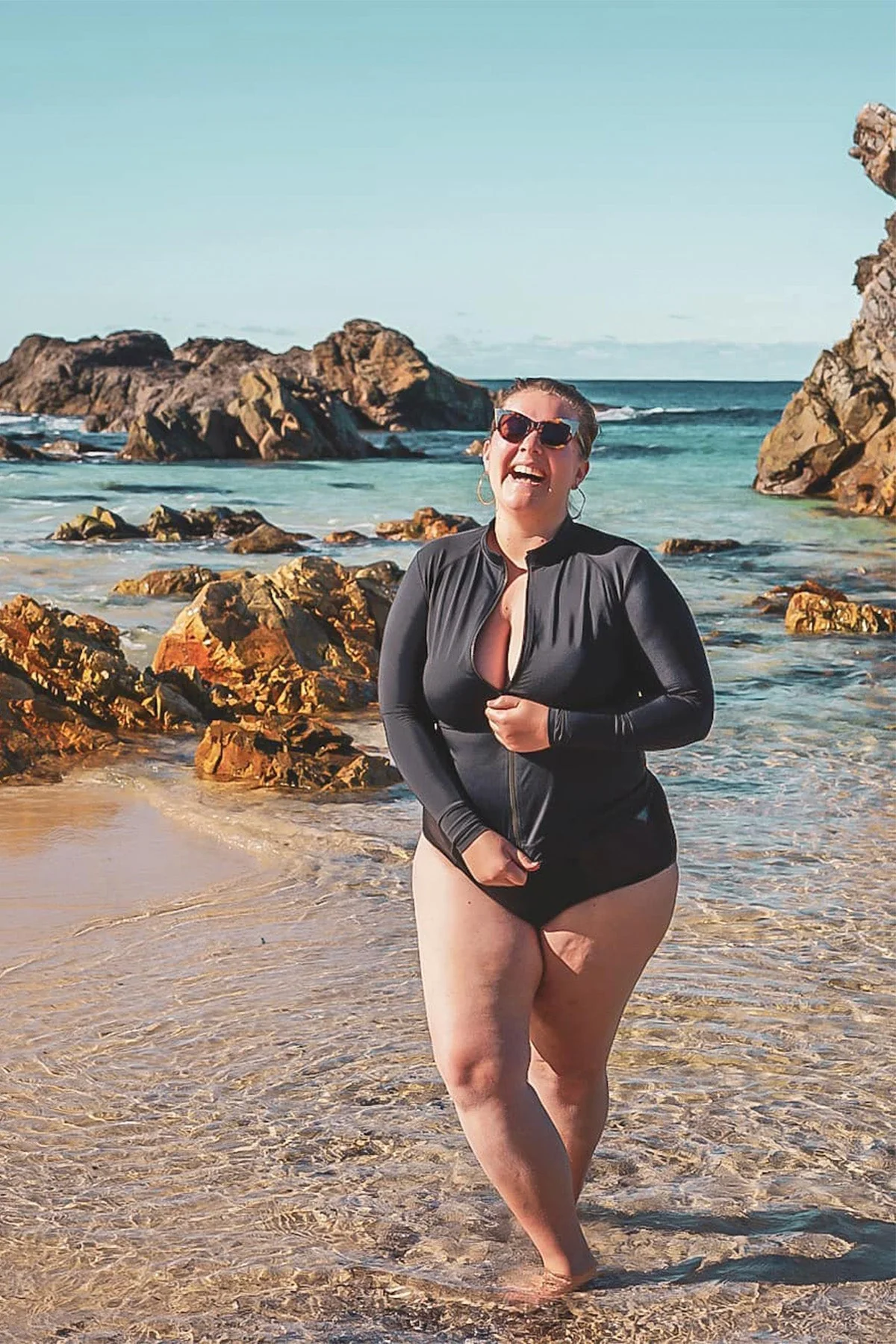 Original Sexie Rashie Top BLACK - Image 5