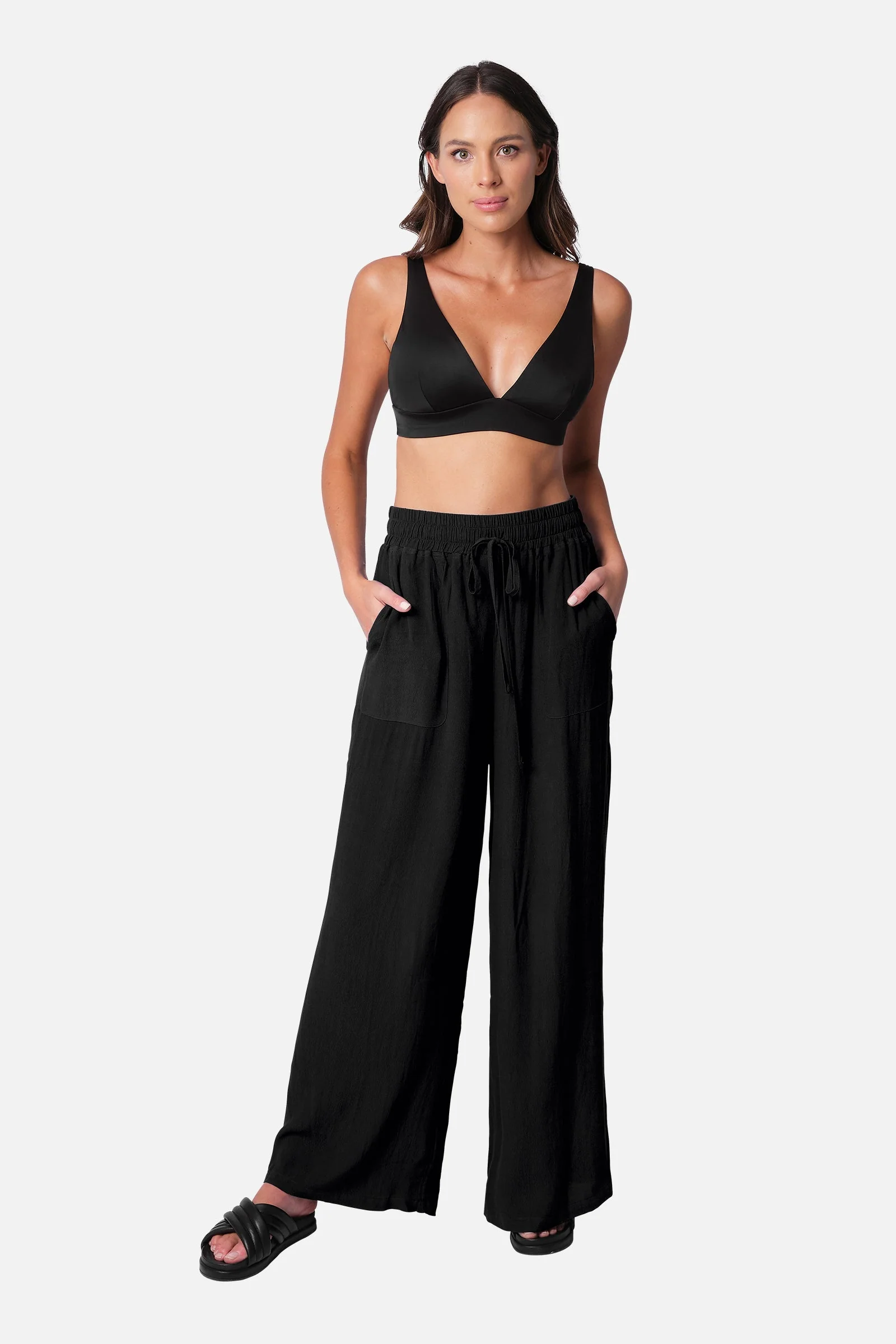 Palazzo Pants BLACK - Image 5